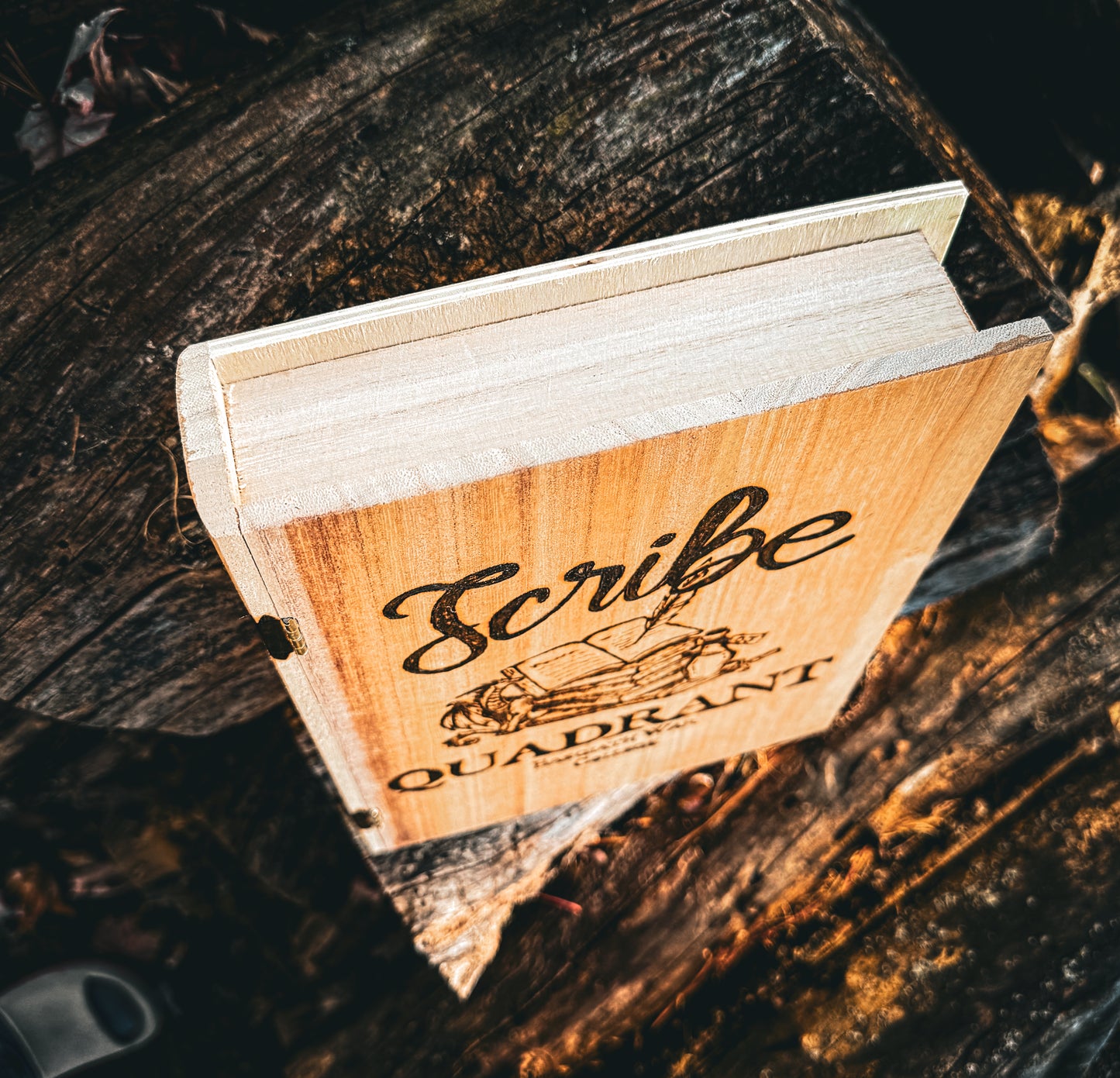 Fourth Wing inspired wooden keepsake box