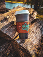 Leather cup sleeve