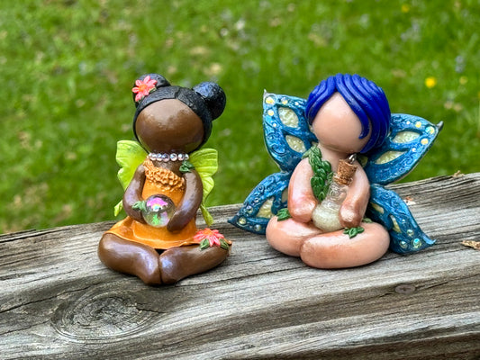 Poly clay faerie