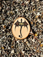 Fourth Wing inspired wood plaque
